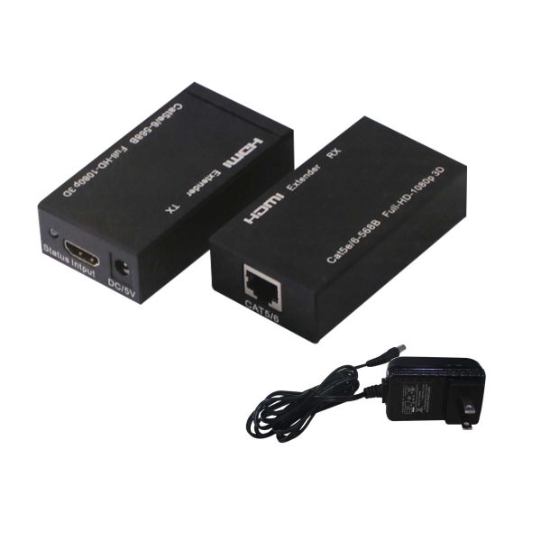 Extender HDMI 60 mts FULL-HD-1080P Receptor/Transmisor