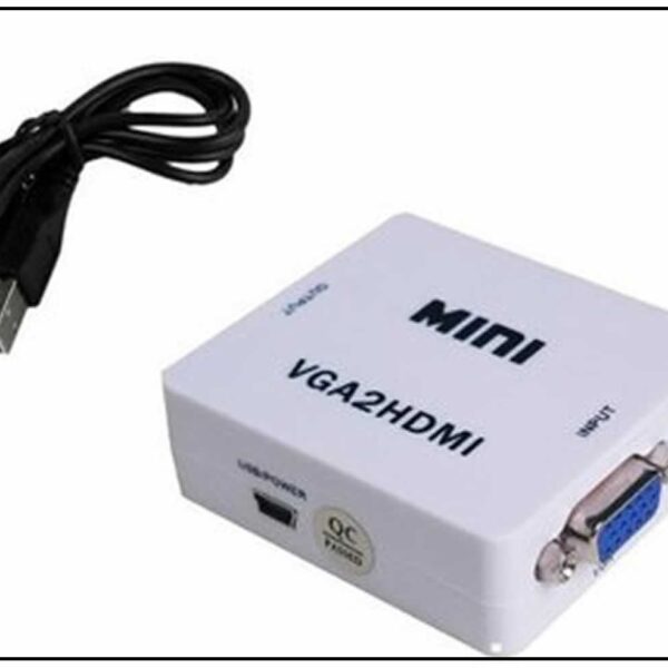 Convertidor VGA A HDMI, Ref: CV-VGAHDMI Señal de Video TV, MONITOR EXPANDIR SEÑAL